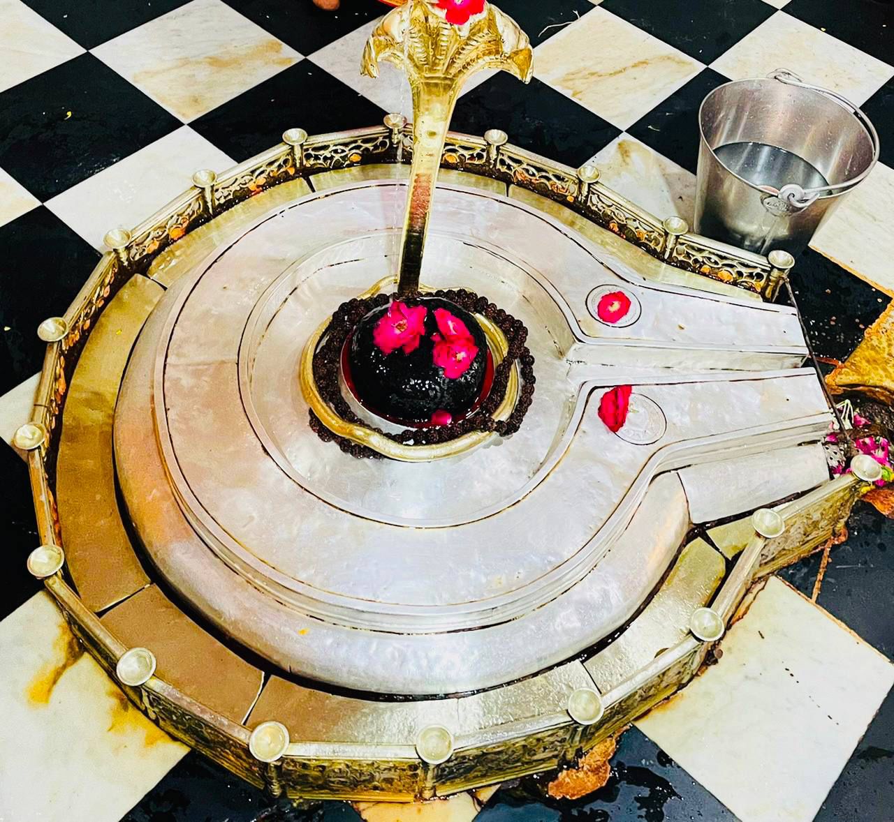 Shivling at Mangalnath Mandir, Ujjain