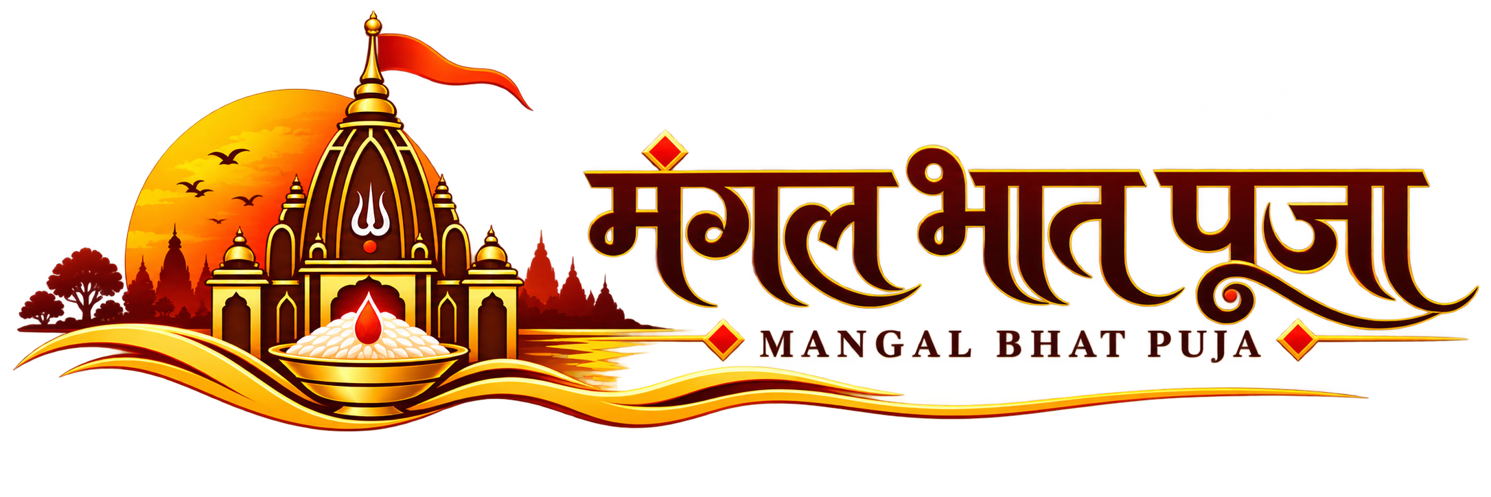 Mangal Bhat Puja emblem